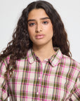 Emina Shirt in Calla Green Check