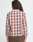 Emina Shirt in Calla Green Check