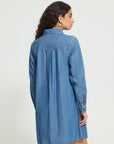 Archer Knee Length Denim Dress