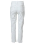 Kaitlyn Mom Jeans In White.