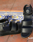 Gena Sandal in Black