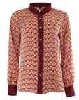 Susanna Shirt in Burgundy