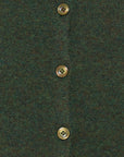 Panora Waistcoat in Rosin Melange Green