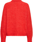 Belablue Cardigan in Poinsettia