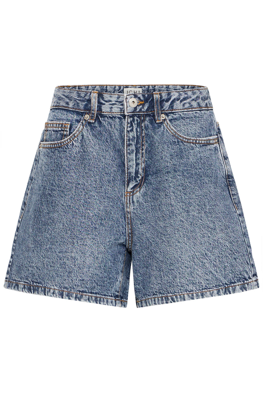 Haveny Shorts in Medium Blue Stone Washed