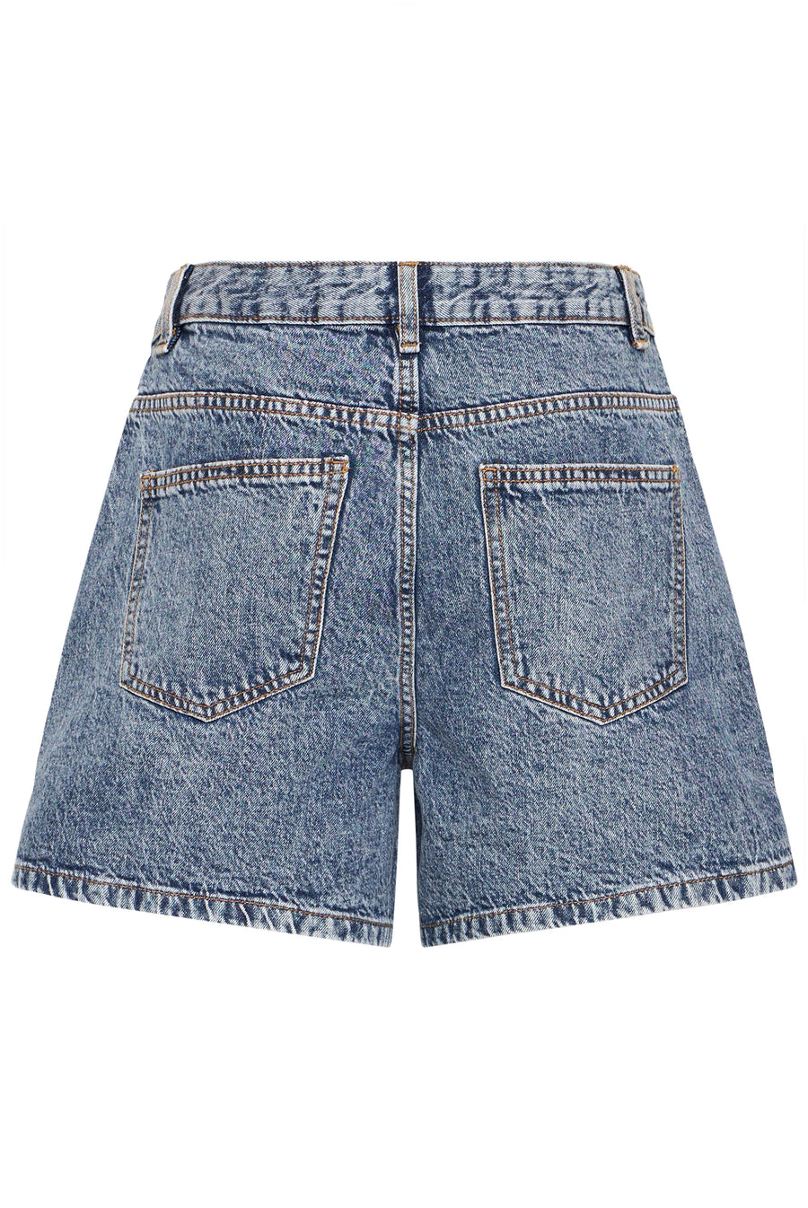 Haveny Shorts in Medium Blue Stone Washed