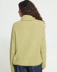Kamara Roll Neck in Leek Green