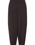 Kate Barrel Trousers in Black