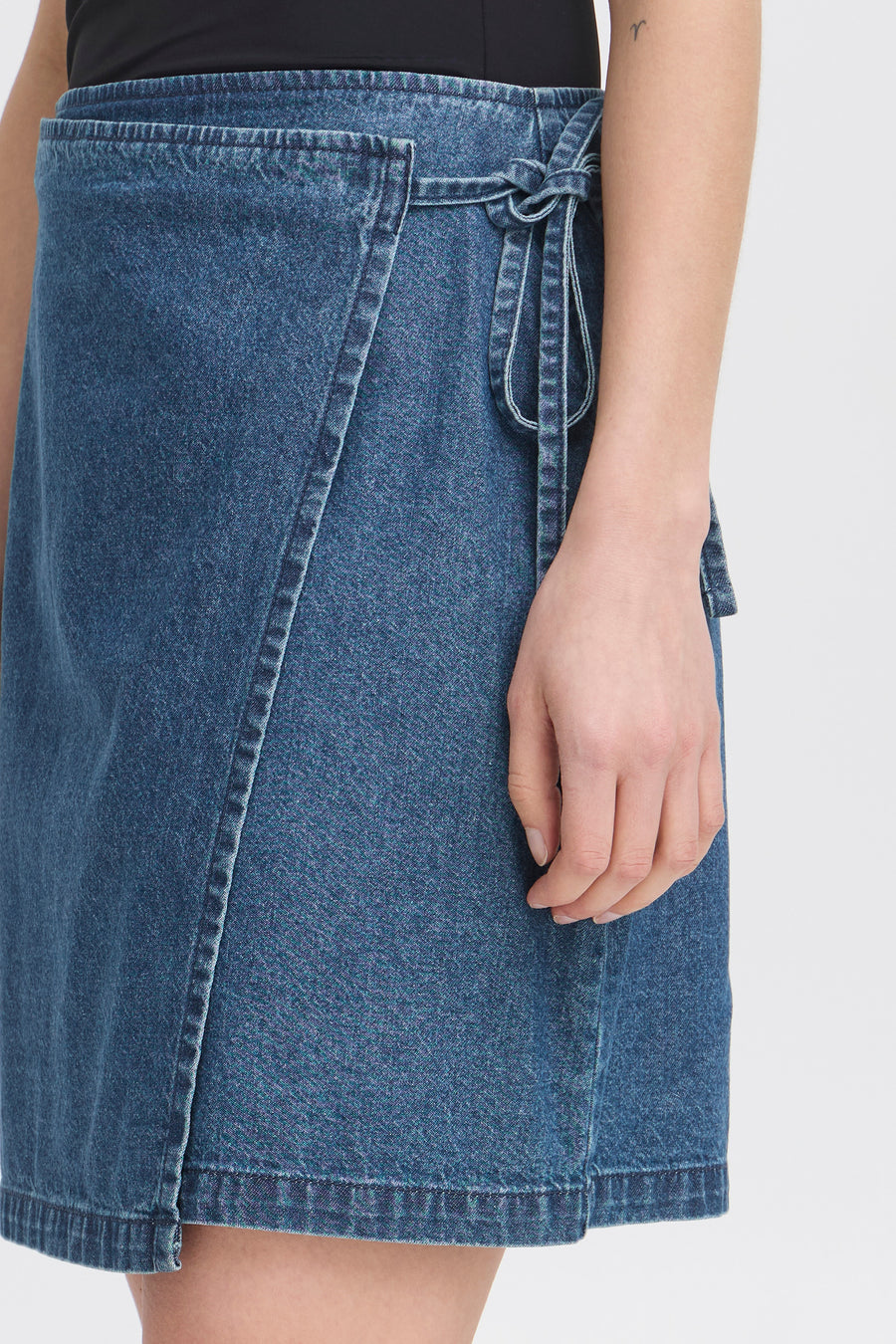 Dallas Medium Blue Denim Skirt