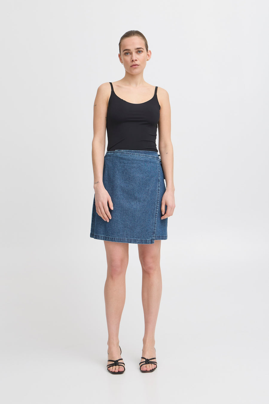 Dallas Medium Blue Denim Skirt