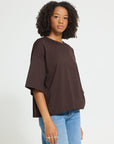 Palmer T Shirt in Coffee Bean