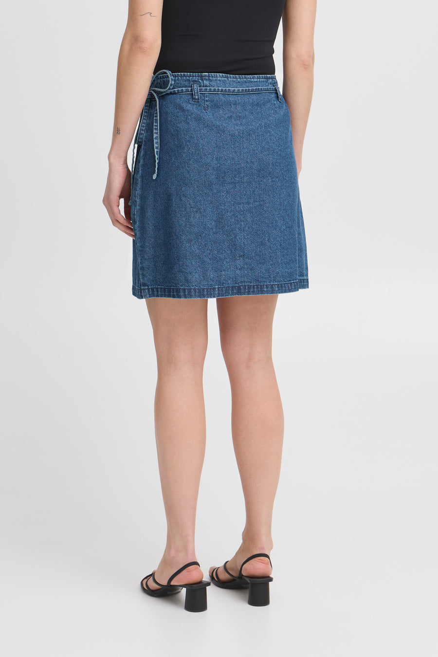 Dallas Medium Blue Denim Skirt