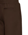 Kate Wide Leg Trousers in Chocolate Torte