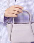 Compact Lavender Handbag