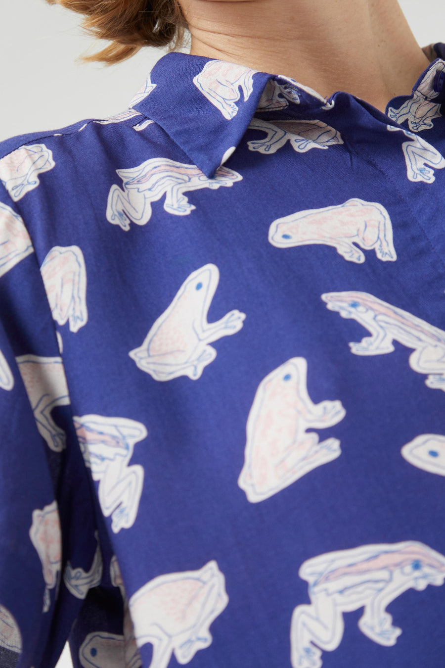 Shirt with Frog Print