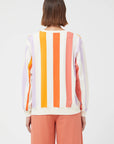 Vertical Striped Sweatshirt
