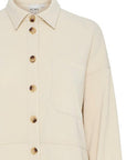 Kate Corduroy Shirt in Almond