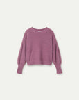 Lilac Textured Knit Sweater