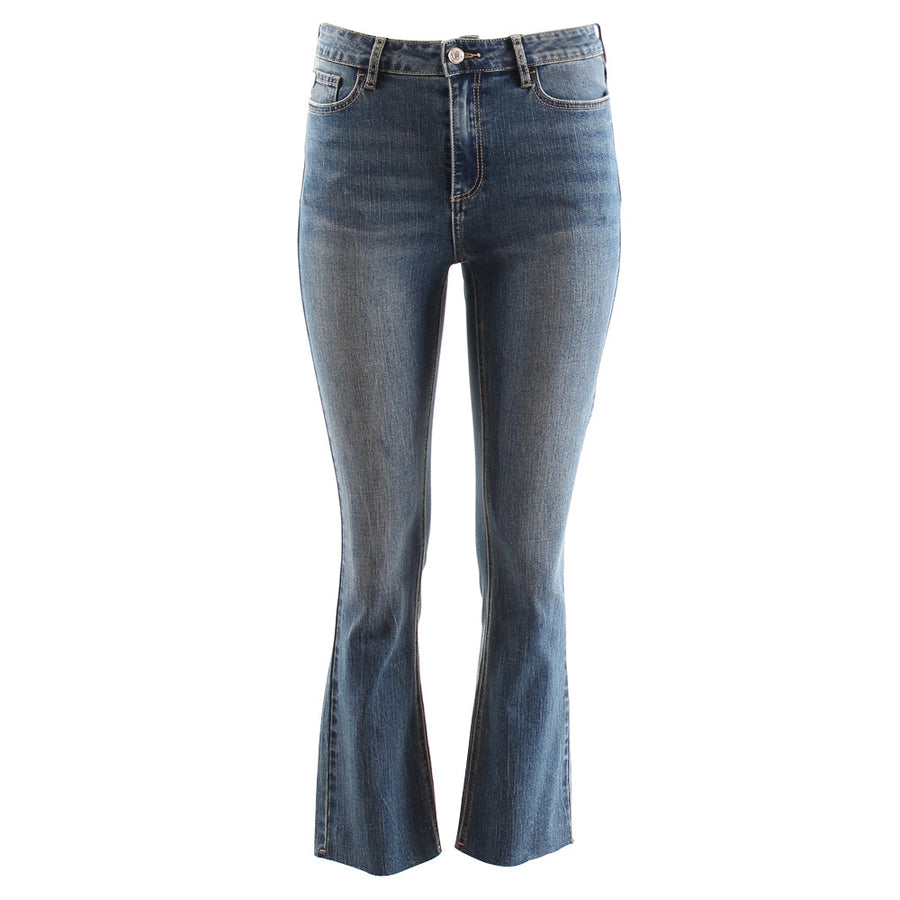Alaia Bootcut Jean in Dark Blue