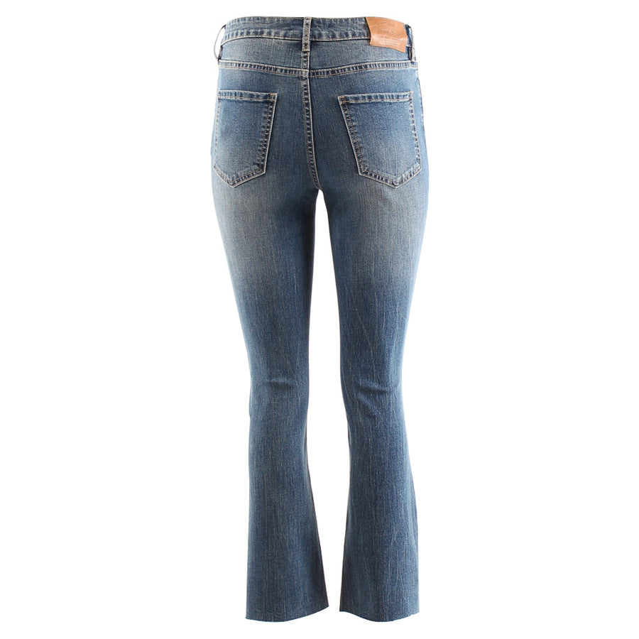 Alaia Bootcut Jean in Dark Blue