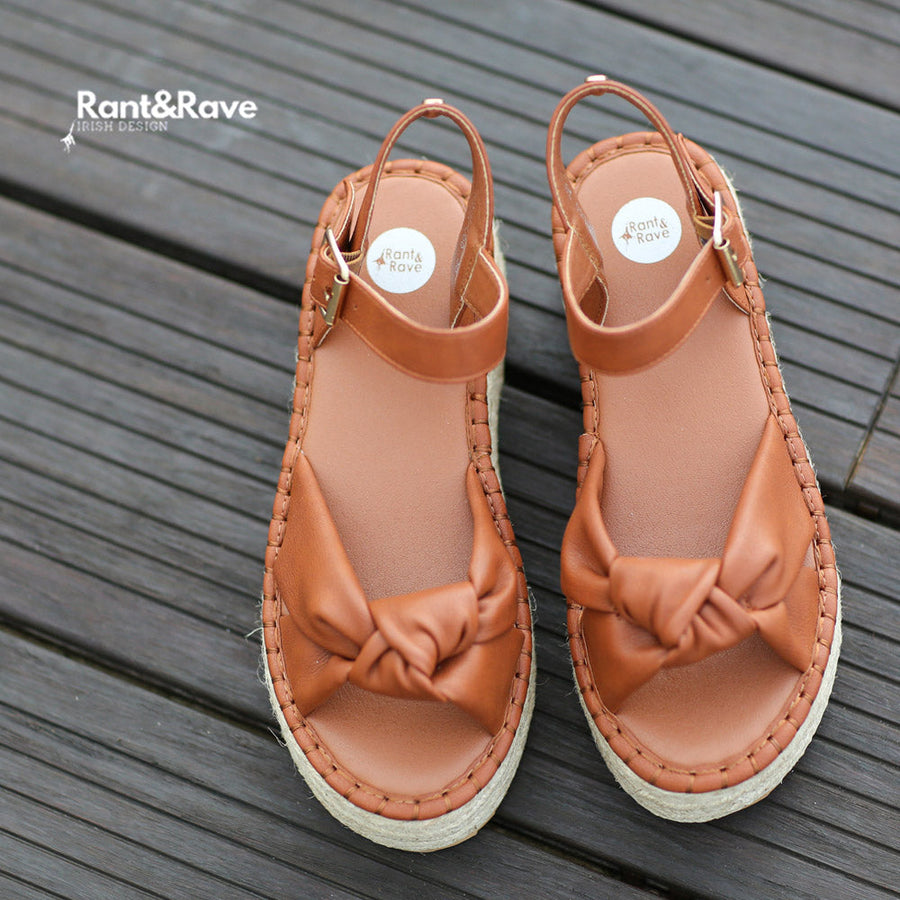 Breena Sandal in Tan