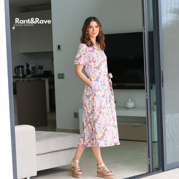 Briana Dress in Pink