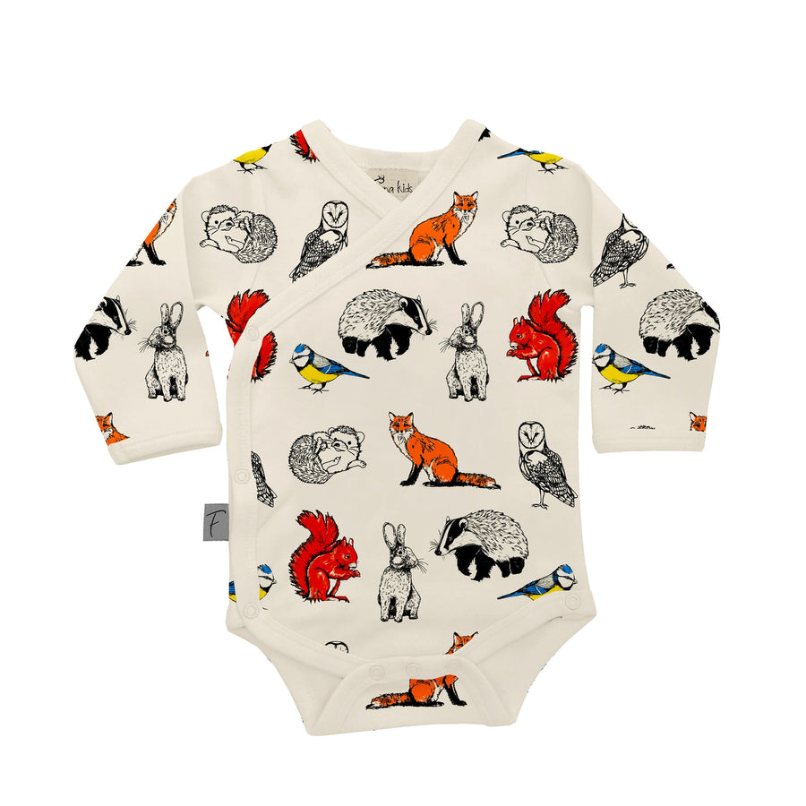 Kimono Bodysuit | Woodland