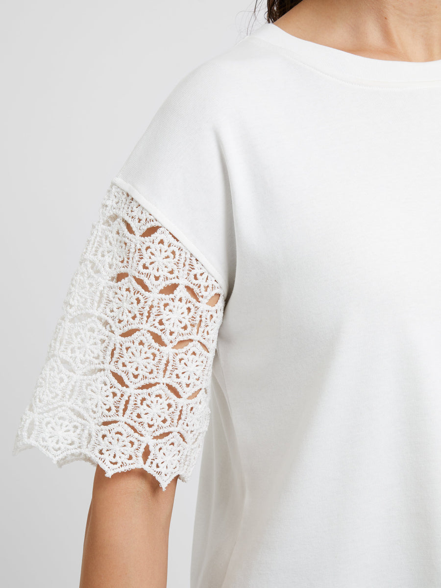 Crochet Short Sleeve Tee