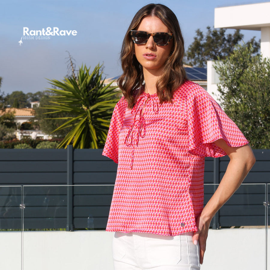 Janelle Top in Red