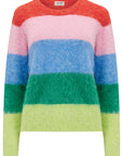 Dayna Jumper in Multi Rainbow Stripes