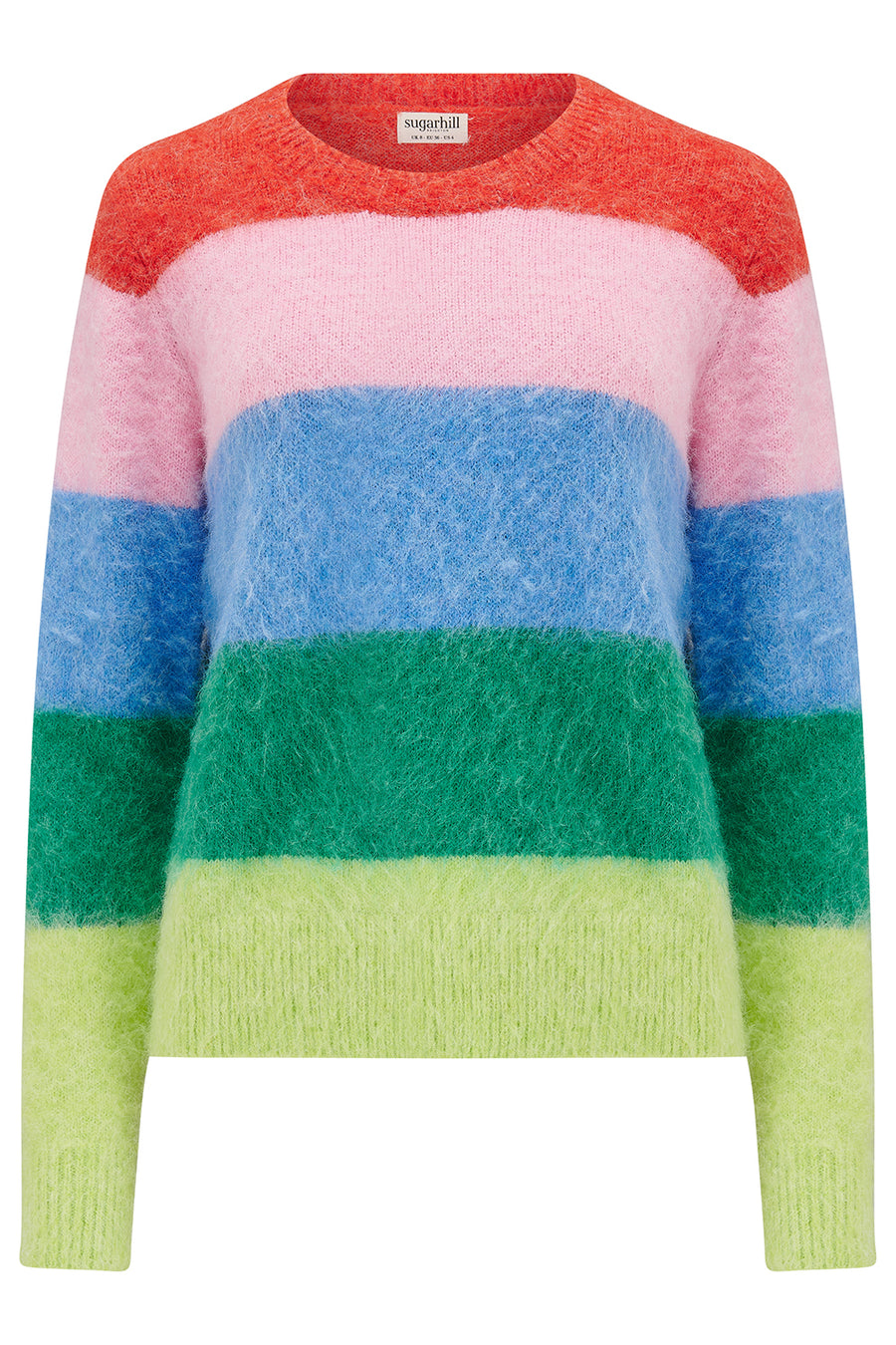 Dayna Jumper in Multi Rainbow Stripes