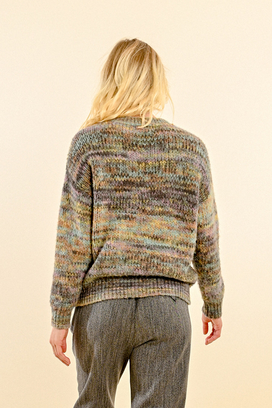 Knit Sweater in Grey