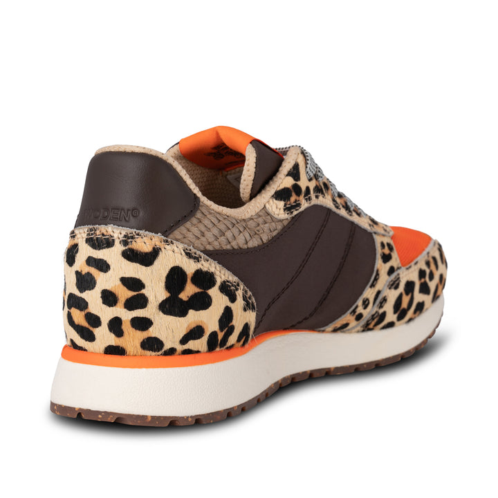 Ronja Sneaker in Cowhair - Leopard/Tiger