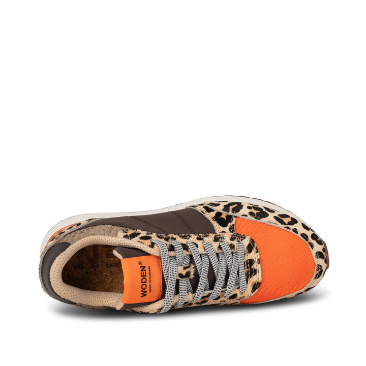 Ronja Sneaker in Cowhair - Leopard/Tiger