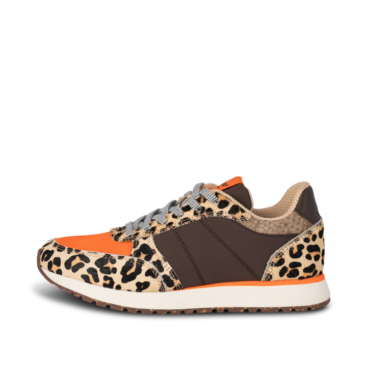 Ronja Sneaker in Cowhair - Leopard/Tiger