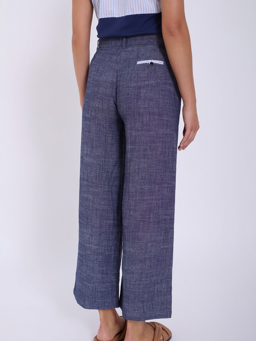 Linen Blend Trousers