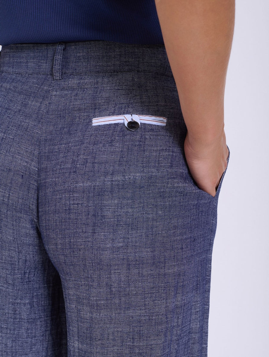 Linen Blend Trousers