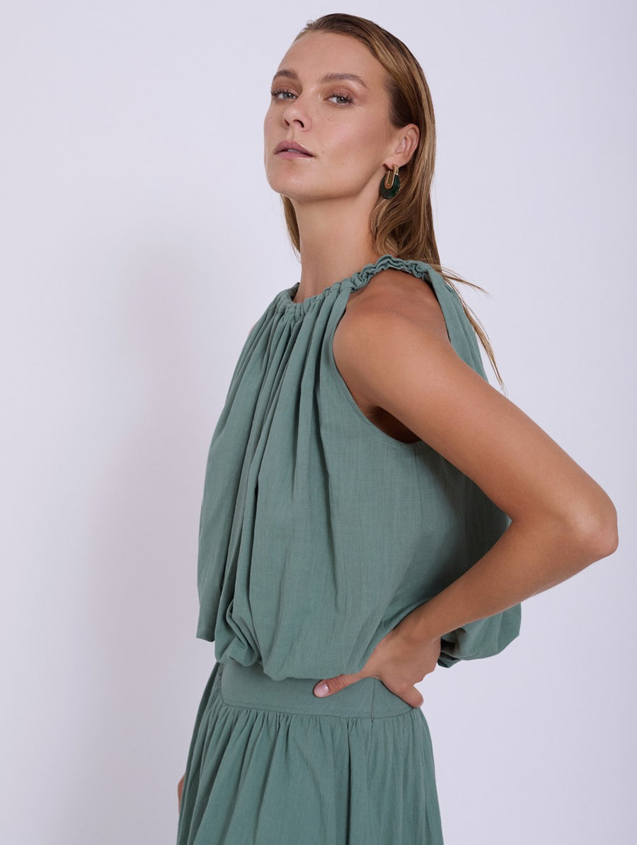 Cotton Ruffled Top