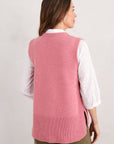 Coupling Vest in Wild Rose