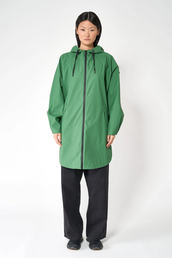 Sky Raincoat in Comfrey