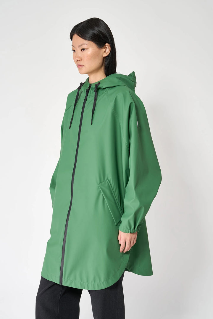 Sky Raincoat in Comfrey