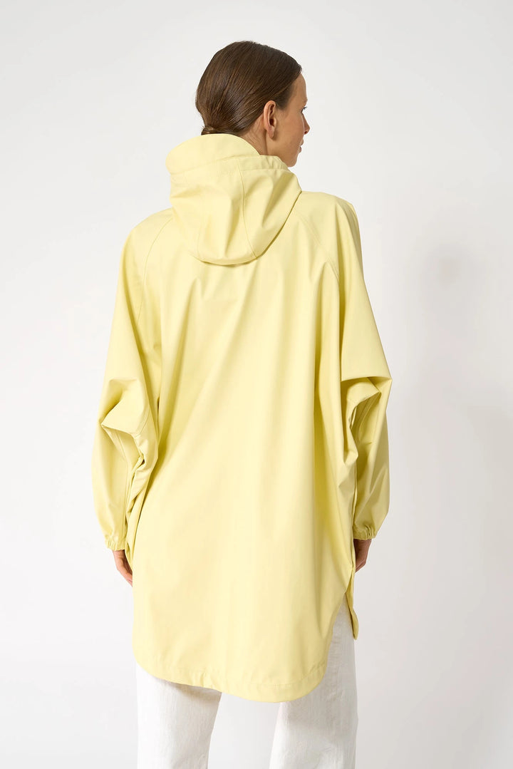 Sky Raincoat in Pale Banana