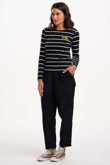 Vonnie Trousers in Black Cord
