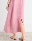 Aurora Dress in Dark Pink