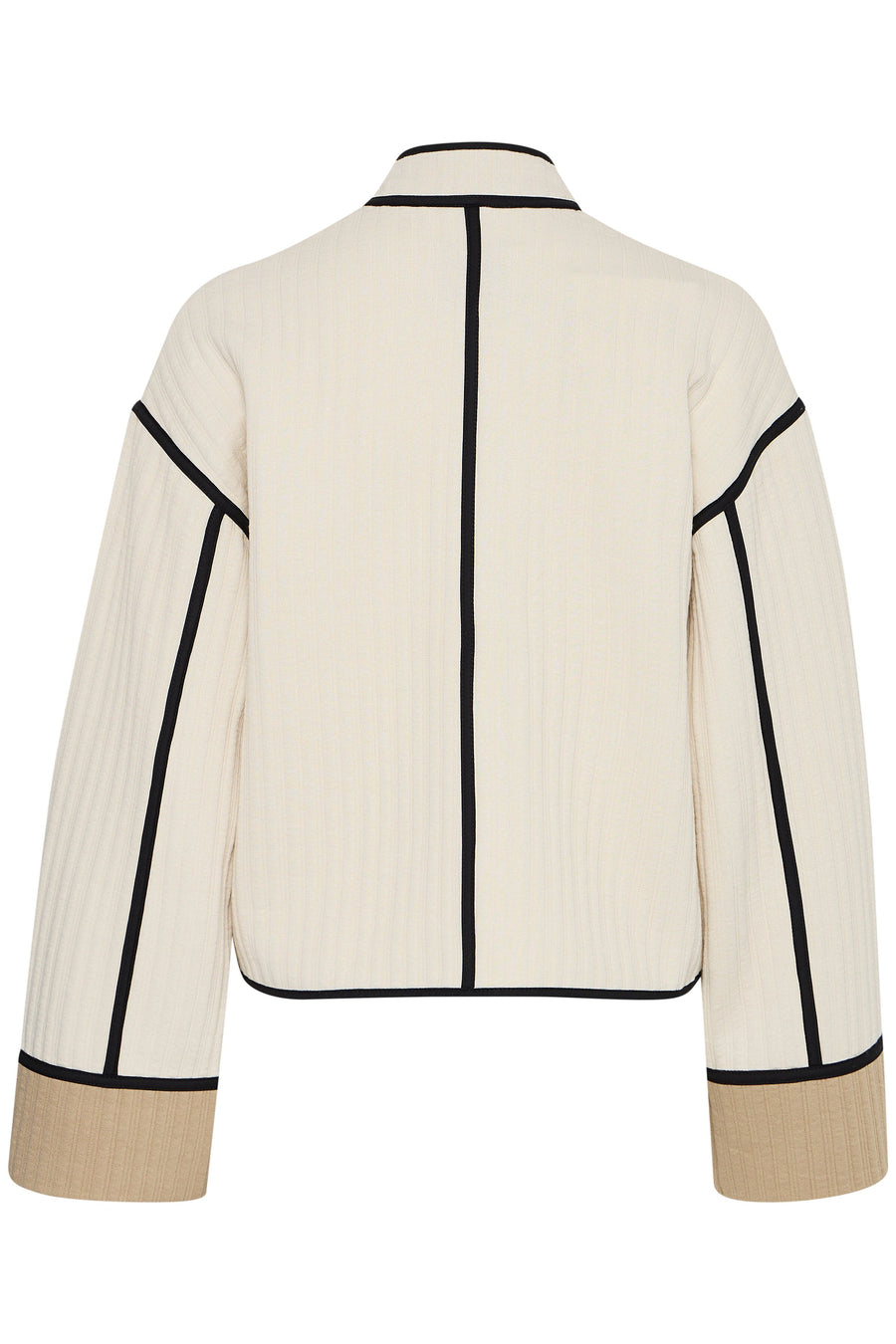 Kate Quilted Jacket in Almond Millk