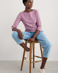 Sailor Shirt in Breton Orchid Chalk