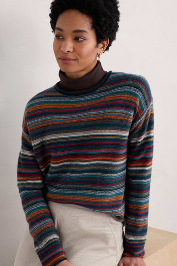 Fruity Jumper in Ripple Marks Galley Mix