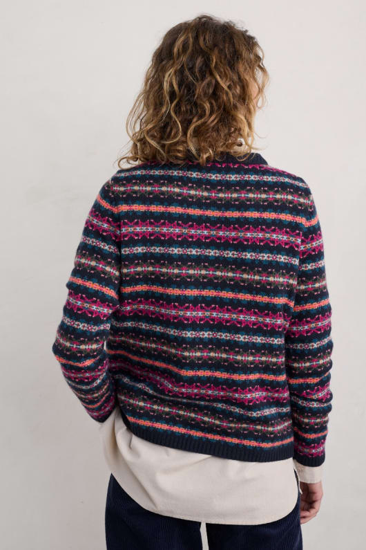 Percella Cove Jumper in Palace Cove Maritime Multi