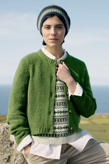 Dawson Pick Cardigan in  Grassland