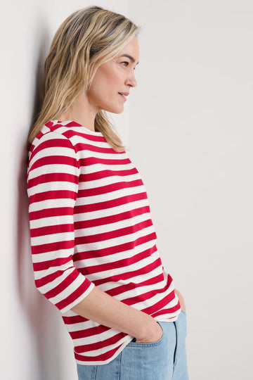 Sailor Shirt in Top-Scallion Scarlet